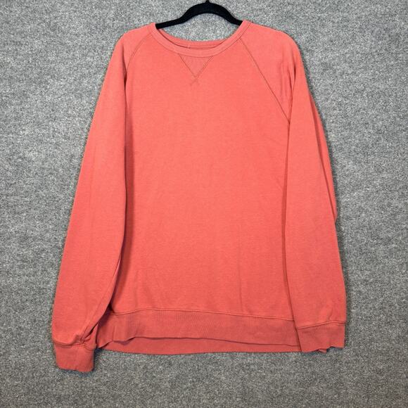 Old Navy Sweater Womens XXL Peach Sweatshirt Fleece Plus Sized Flaw - Picture 1 of 10
